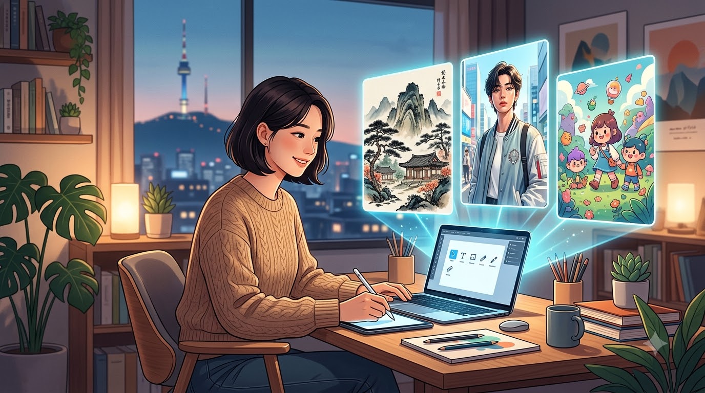 한눈에 비교하는 대표 AI 이미지 생성 도구 3가지