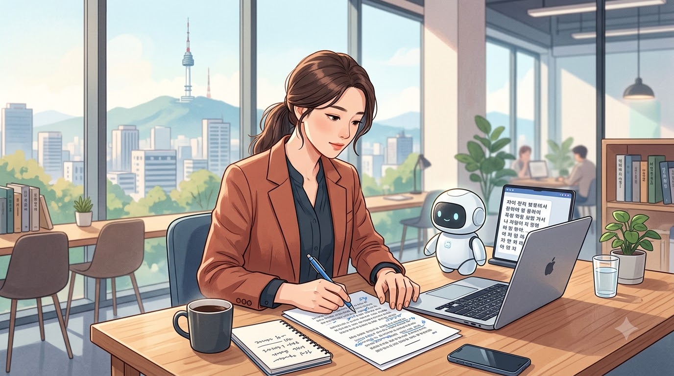 로봇 냄새를 싹 지우는 인간적인 퇴고 기술