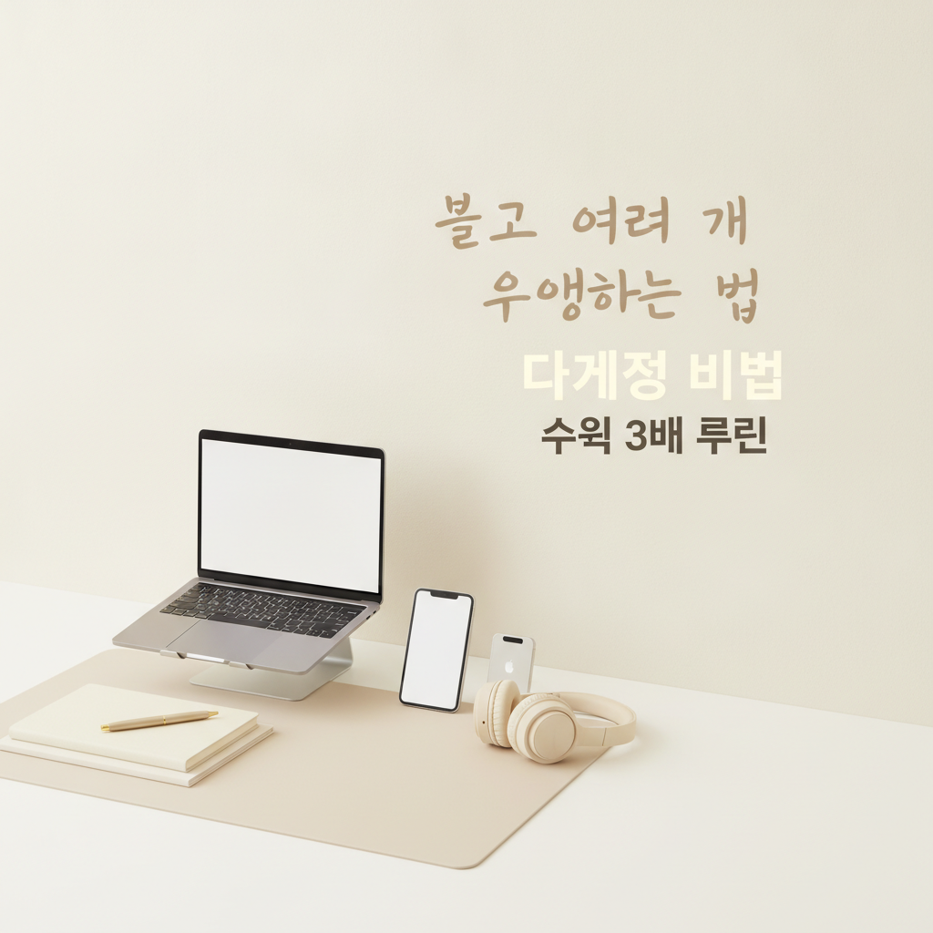 블로그 여러 개 운영하는 법, 지치지 않고 수익 3배 올리는 현실 루틴