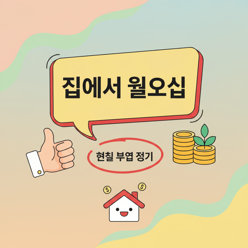 재택 부업 종류 추천 2024, 직장인 주부도 집에서 월 50만원 버는 법