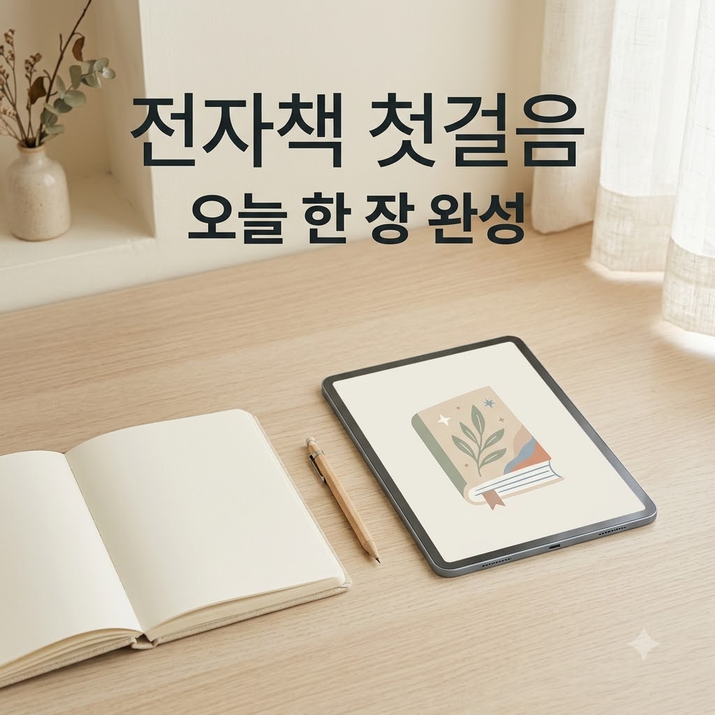 전자책 만드는 법, 초보도 완성하는 기획부터 배포까지 7단계