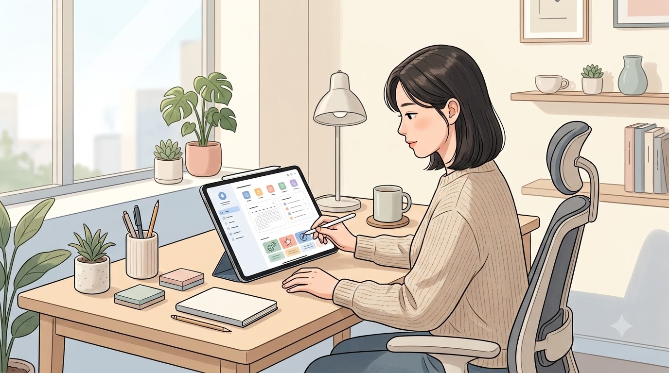 2. 핵심 요약: 기록 종류별로 자리 정하기