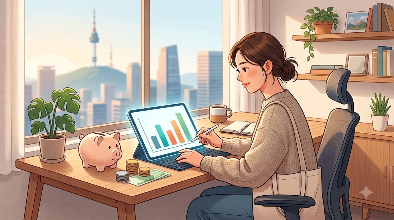 4. 예산은 수입이 끊기는 상황까지 계산해요