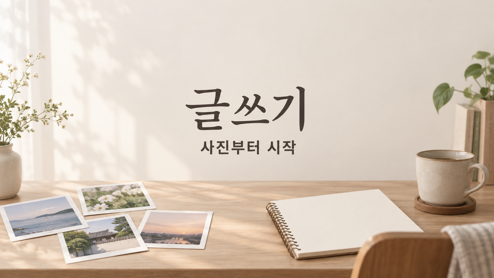 사진으로 블로그 글쓰기, 사진 선택부터 발행까지