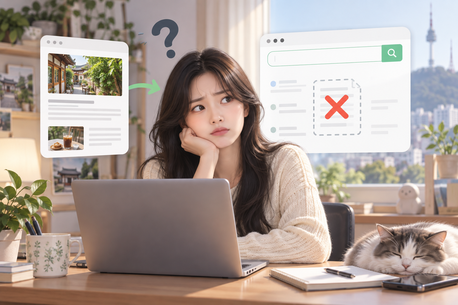 며칠 지나도 블로그 글이 검색 안 되는 이유